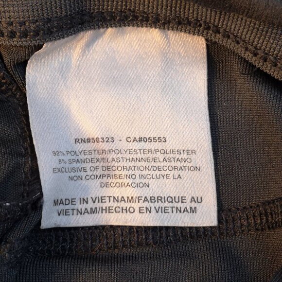 Nike Dri Fit Ladies Dark Grey Full Length Leggings - Picture 8 of 11